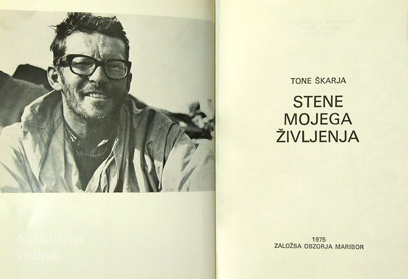 STENE MOJEGA ŽIVLJENJA, Tone Škarja