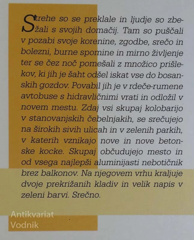 PRISTANEK NA KUKAVIČJE JAJCE, Peter Rezman