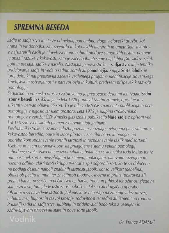 SORTE JABOLK, Mojca Viršček Marn in Matej Stopar