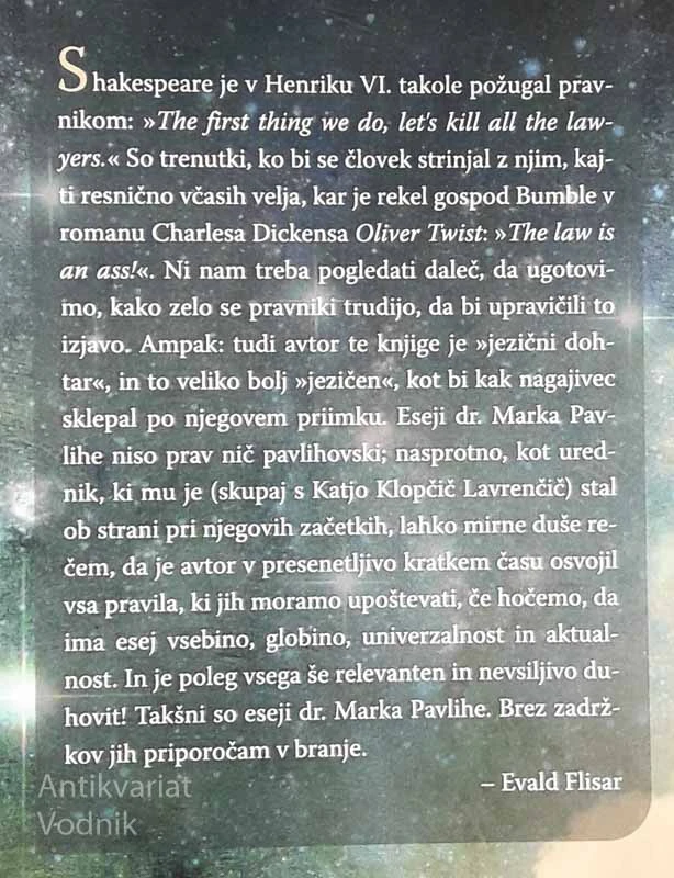 DVANAJST PRED DVANAJSTO, Marko Pavliha