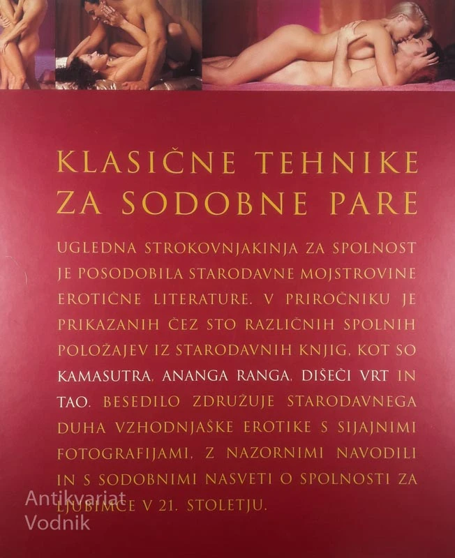 KAMASUTRA; UMETNOST LJUBEZNI ZA 21. STOLETJE, Anne Hooper