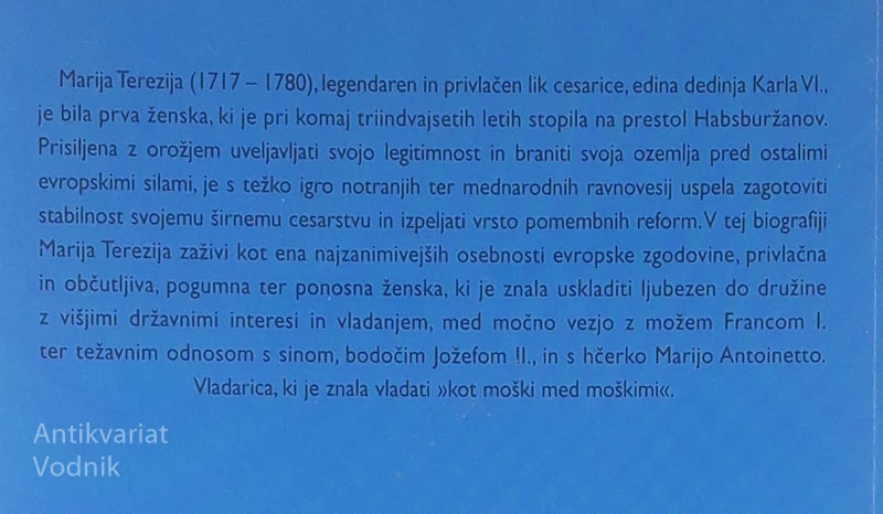 MARIJA TEREZIJA, Edgarda Ferri