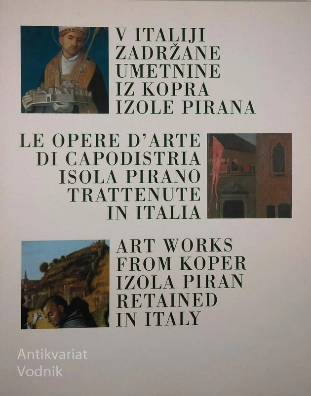 V ITALIJI ZADRŽANE UMETNINE IZ KOPRA, IZOLE, PIRANA