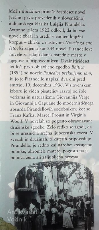 MOŽ S KOVČKOM; IZBOR NOVEL, Luigi Pirandello