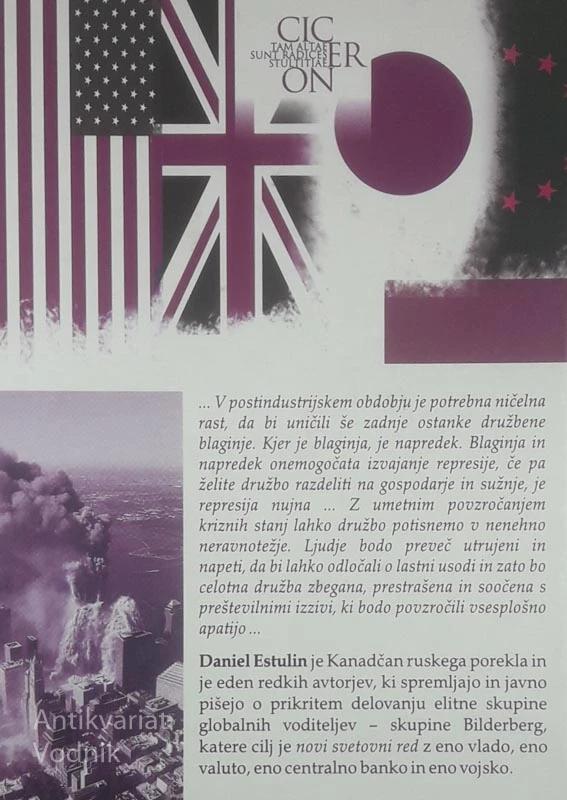 SKUPINA BILDERBERG; GOSPODARJI GLOBALIZIRANEGA SVETA, Daniel Estulin