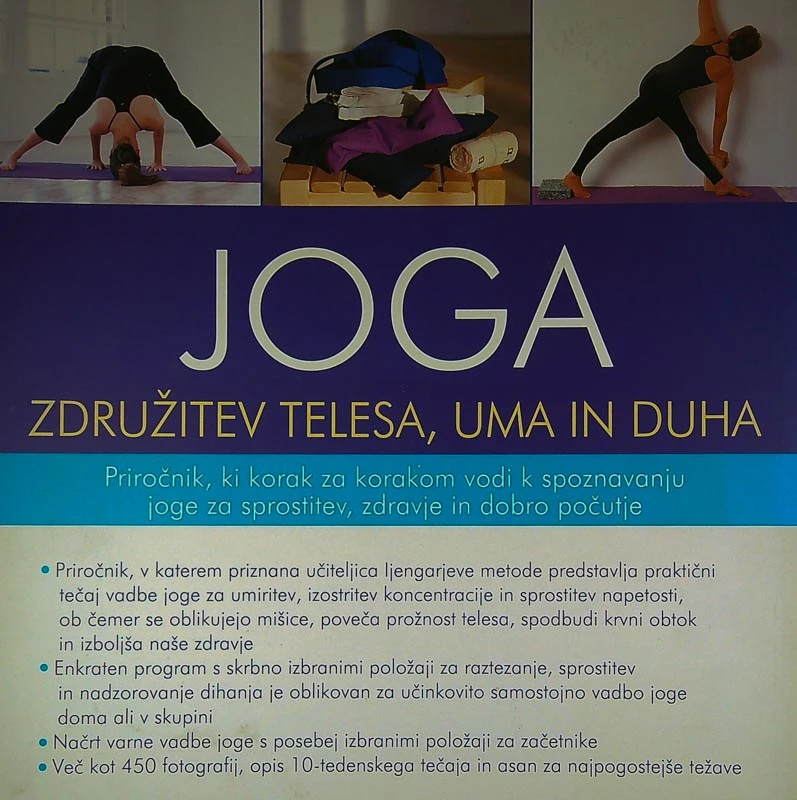 JOGA; ZDRUŽITEV TELESA, UMA IN DUHA, Mira Mehta