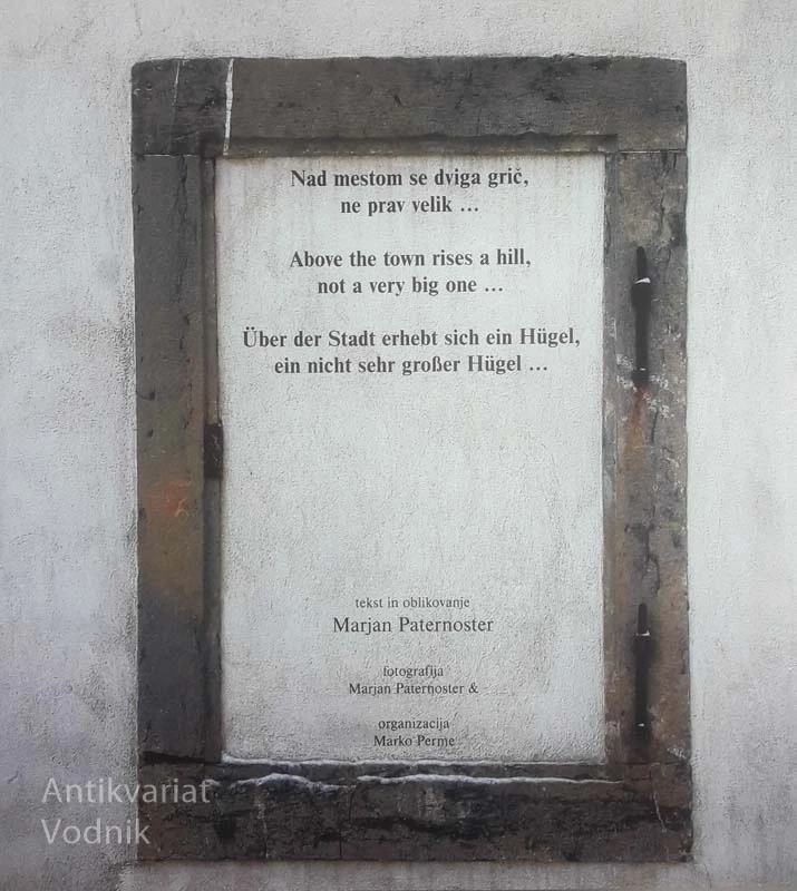 NAD MESTOM SE DVIGA GRIČ, NE PRAV VELIK …