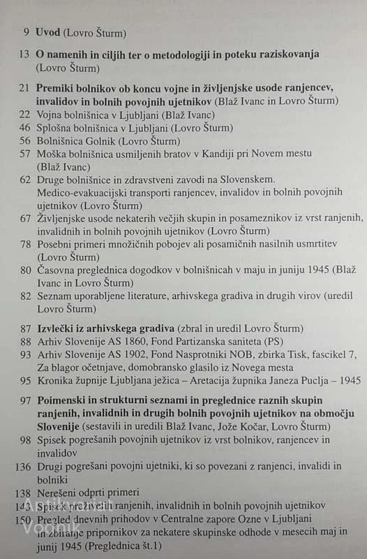 BREZ MILOSTI; RANJENI, INVALIDI IN BOLNI POVOJNI UJETNIKI NA SLOVENSKEM