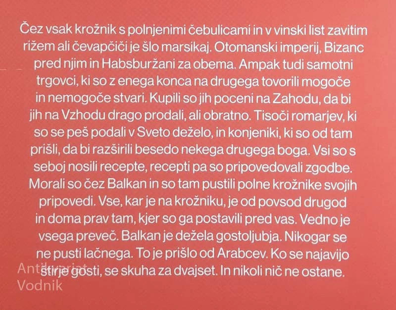 BALKAN EKSPRES; KUHARICA Z VONJEM IN OKUSOM, Matej Fišer