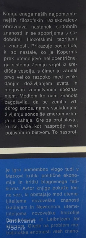 KOPERNIKANSKI OBRAT, Tine Hribar