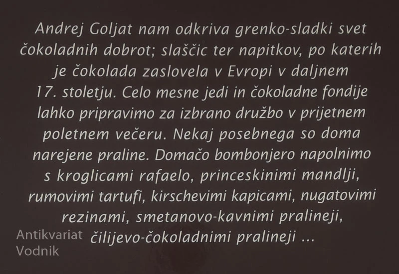 ČOKOLADA, Andrej Goljat