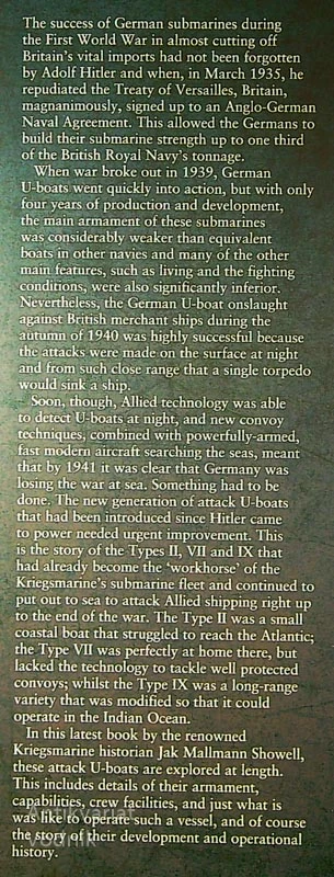 HITLER’S ATTACK U-BOATS, Jak P. Mallmann Showell