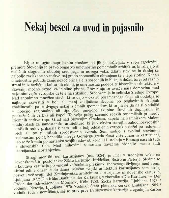 KOSTANJEVIŠKI KLOŠZER, Marijan Zadnikar
