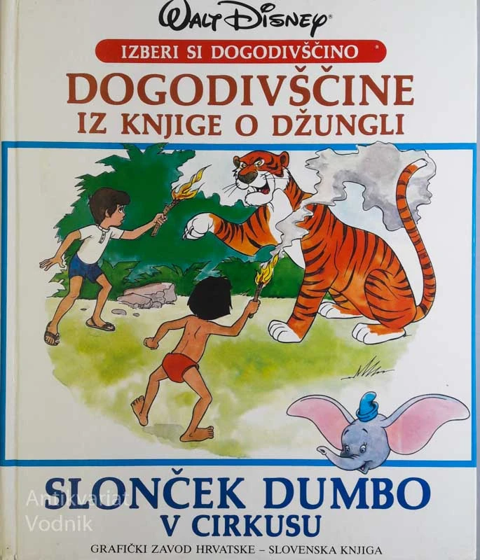 SLONČEK DUMBO V CIRKUSU, W. Disney