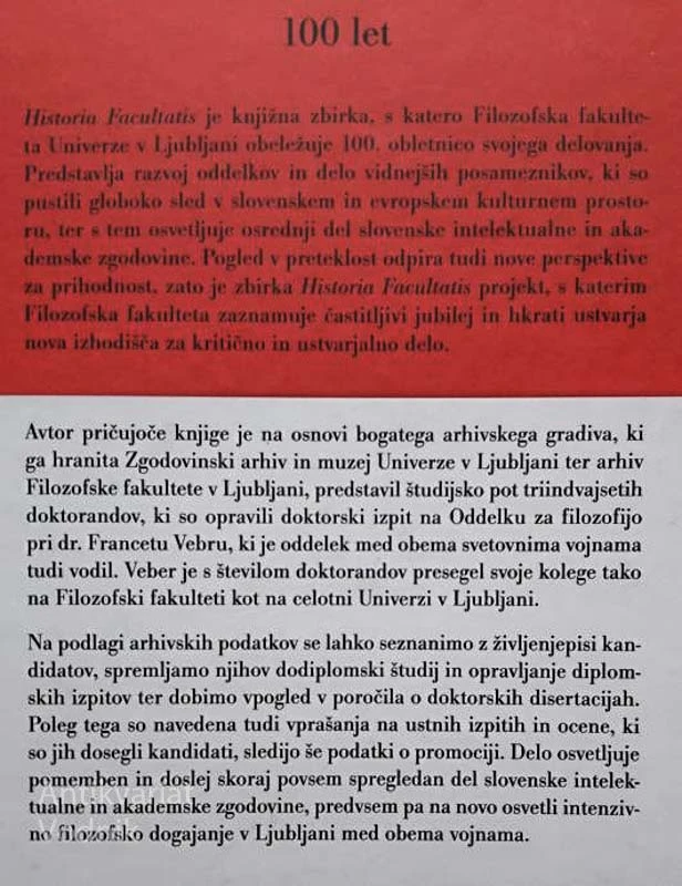 OD IMATRIKULACIJE DO PROMOCIJE, Doktoranti prof. Franceta Vebra