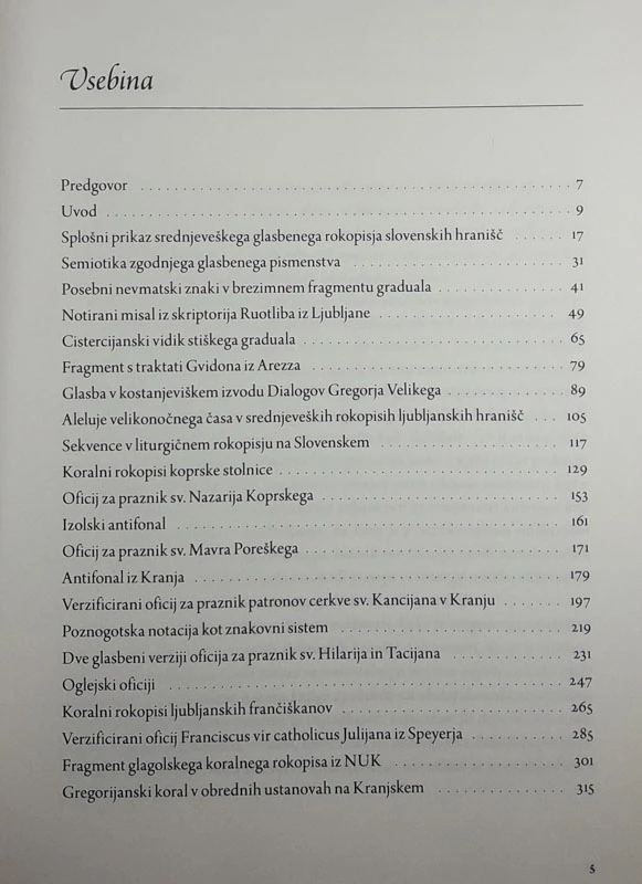 GREGORIJANSKI KORAL, Jurij Snoj