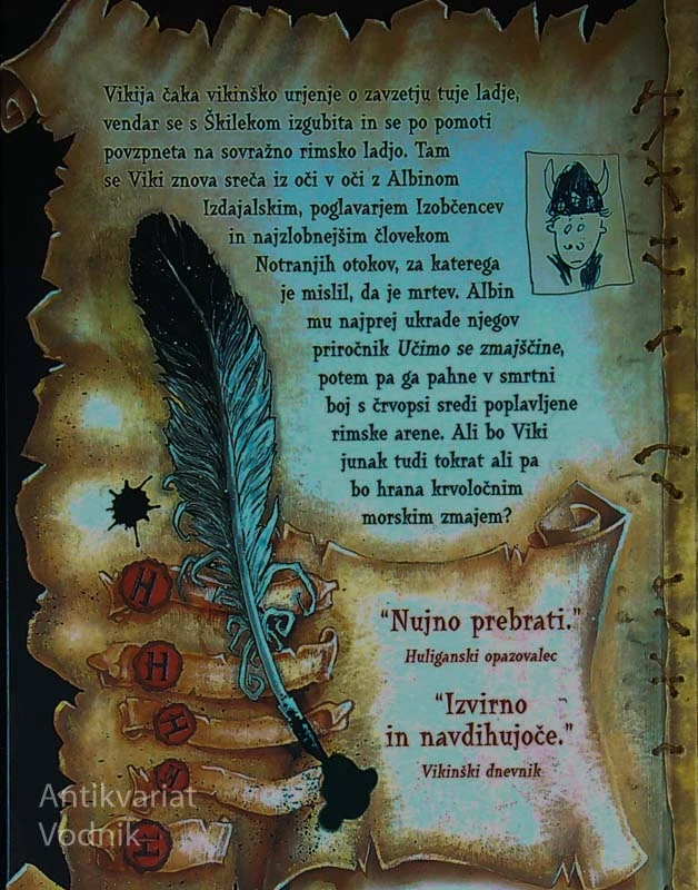 UČIMO SE ZMAJŠČINE, Viki III., Vandalska vahnja
