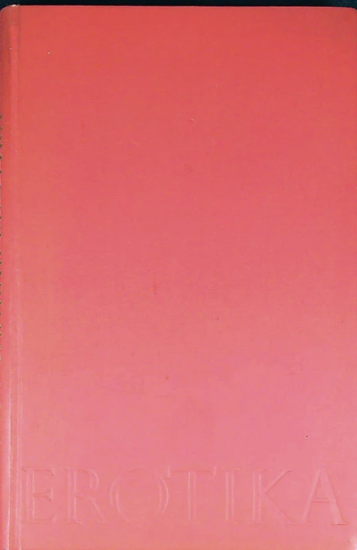 EROTIKA, Ivan Cankar (faksimile prve izdaje)