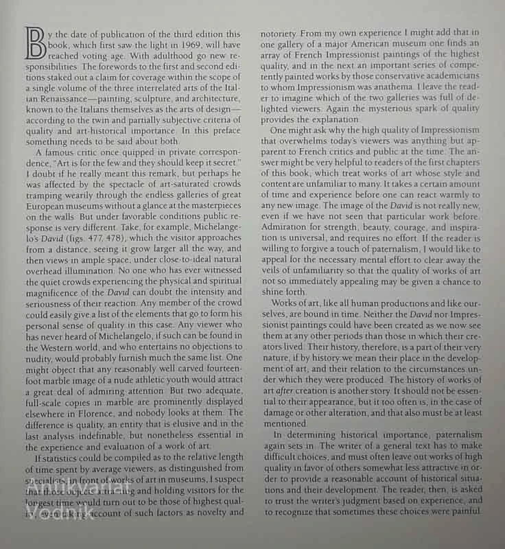 HISTORY OF ITALIAN RENAISSANCE ART, Frederick Hartt