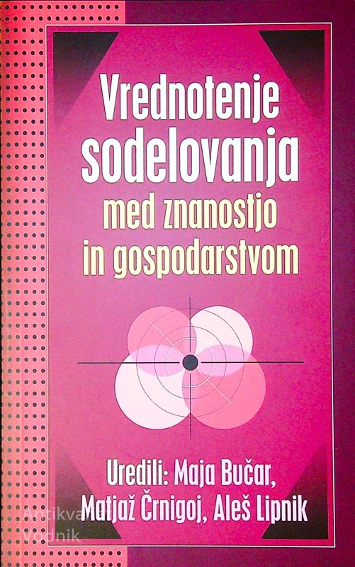 VREDNOTENJE SODELOVANJA MED ZNANOSTJO IN GOSPODARSTVOM