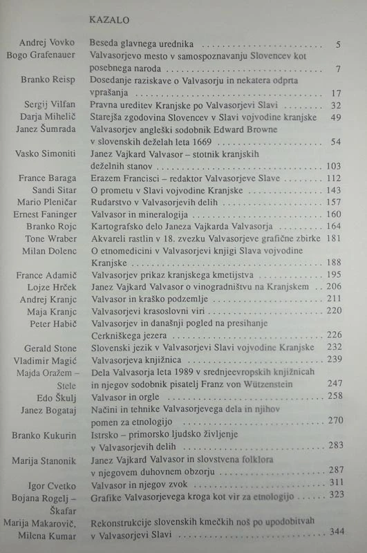 VALVASORJEV ZBORNIK