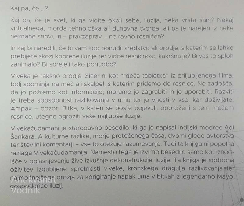 VIVEKA; GLAS NOTRANJEGA UČITELJA, Adrian P. Kezele