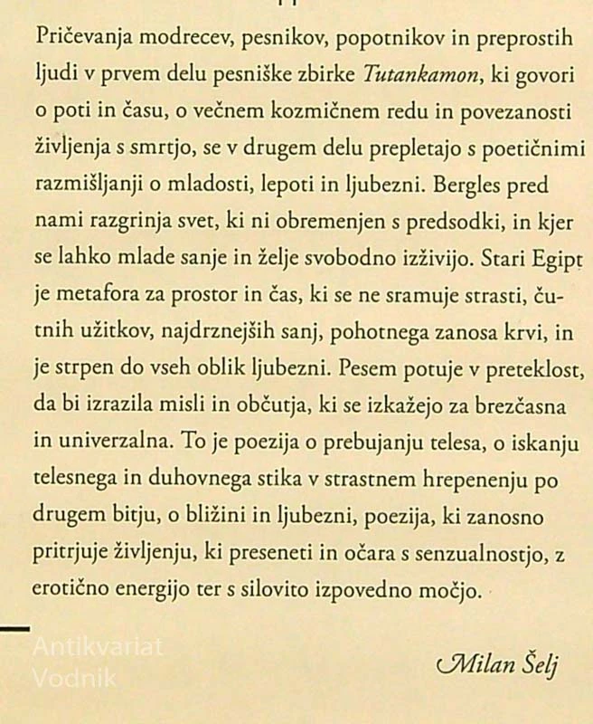 TUTANKAMON, Ciril Bergles