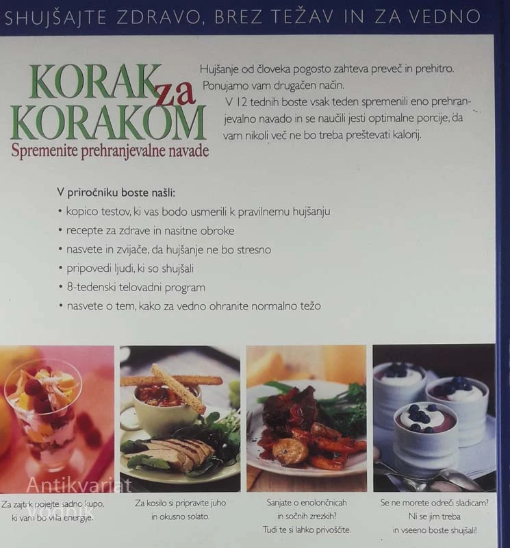 KORAK ZA KORAKOM; SPREMENITE PREHRANJEVALNE NAVADE, John Hasting