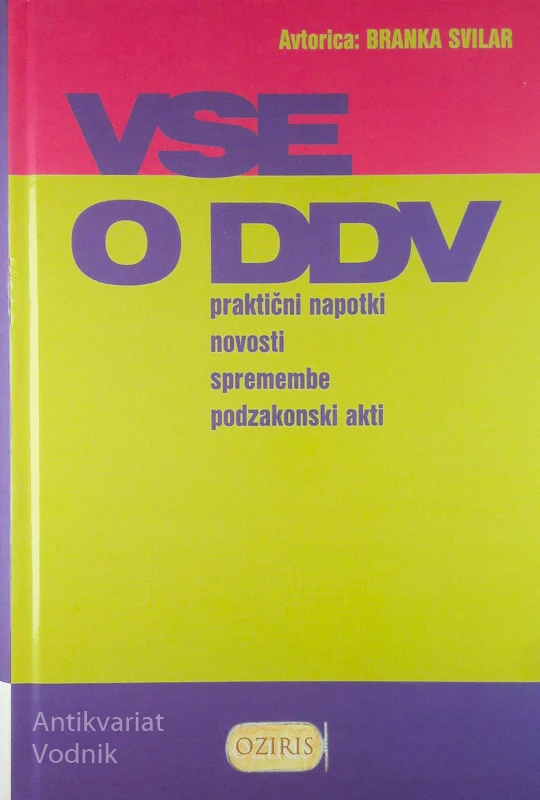 VSE O DDV, Branka Svilar