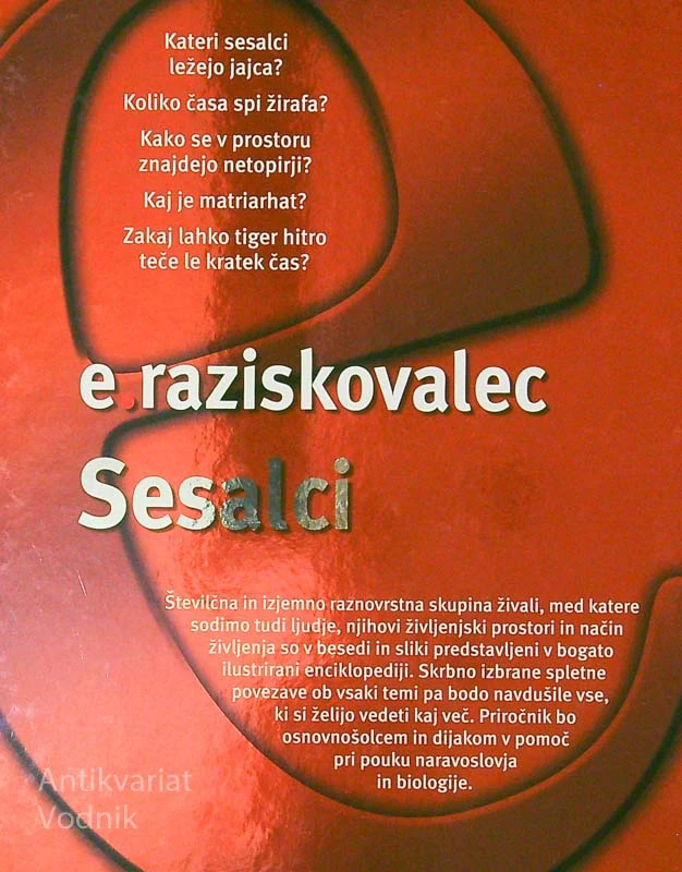 E.RAZISKOVALEC; SESALCI