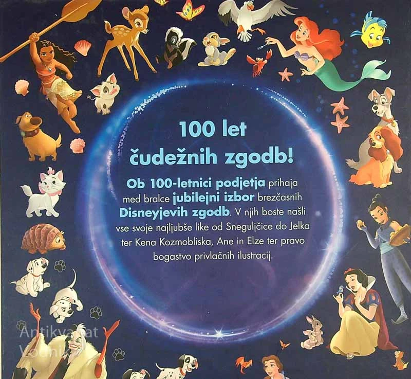 DISNEY 100 ČUDEŽNIH LET; ZBIRKA ZGODB