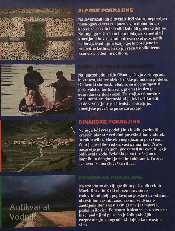 SLOVENIJA; POKRAJINE IN LJUDJE