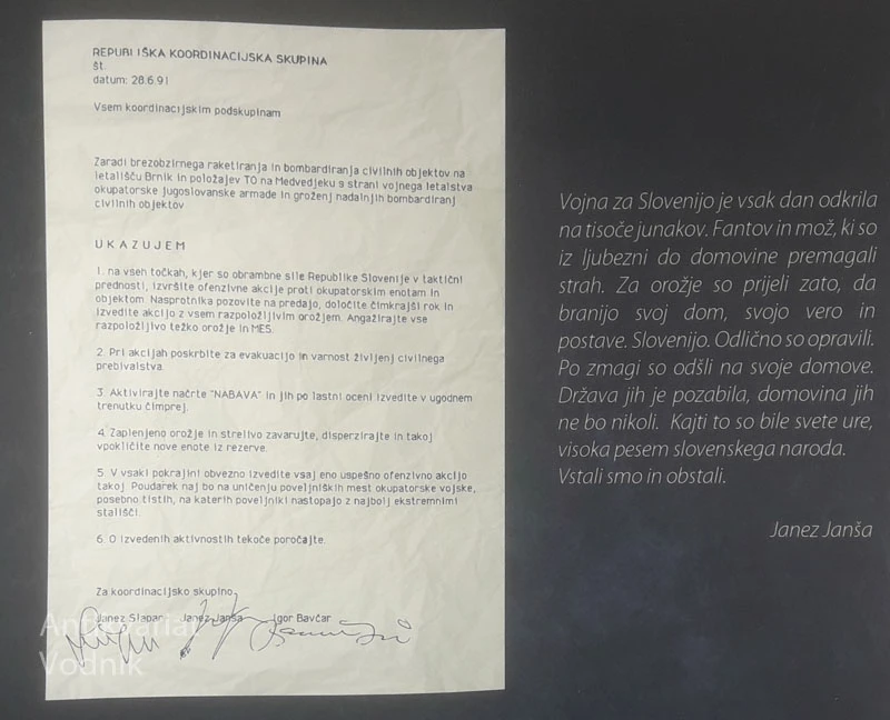 VOJNA ZA SLOVENIJO, več avtorjev