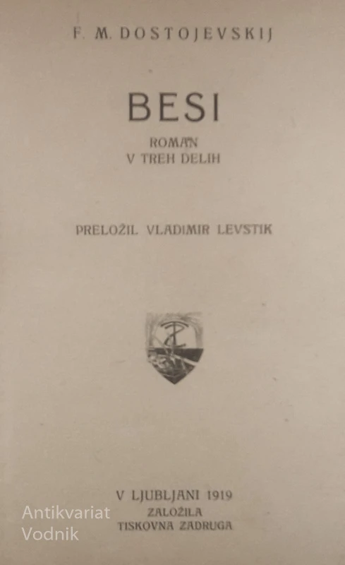 BESI, F. M. Dostojevskij