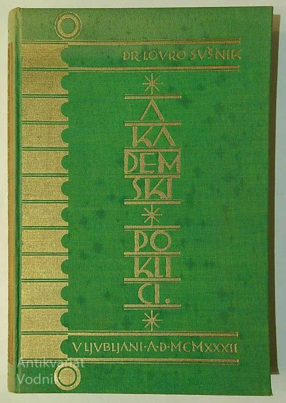 AKADEMSKI POKLICI, dr. Lovro Sušnik