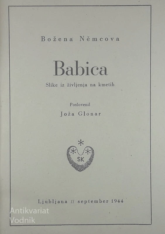 BABICA, Božena Nemcova