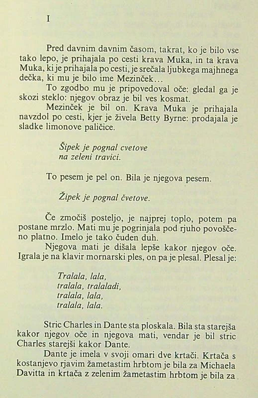 UMETNIKOV MLADOSTNI PORTRET, James Joyce