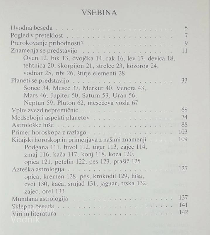 ASTROLOGIJA; IGRA PLANETOV IN ZVEZD, Ivana Šalamun