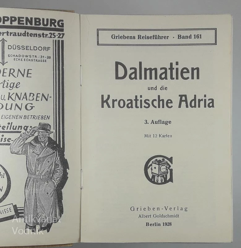 GRIEBENS REISEFÜHRER; DALMATIEN UND DIE KROATISCHEN ADRIA