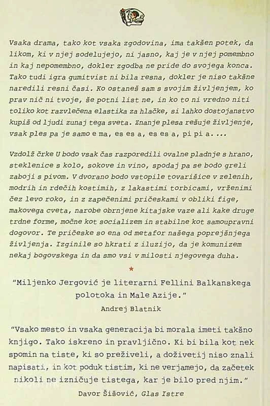 ZGODOVINSKA ČITANKA I, Miljenko Jergović
