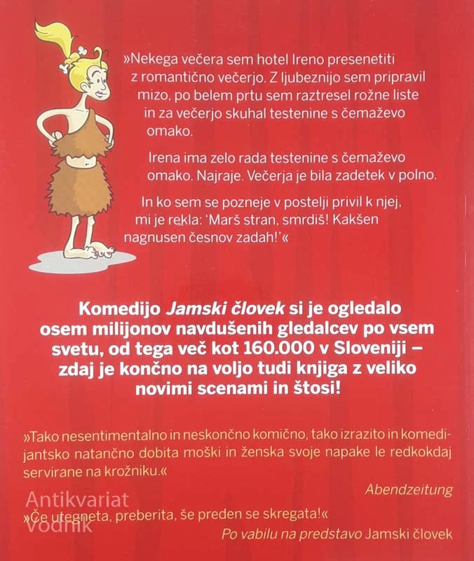 JAMSKI ČLOVEK V KNJIGI, Daniel Wiechmann