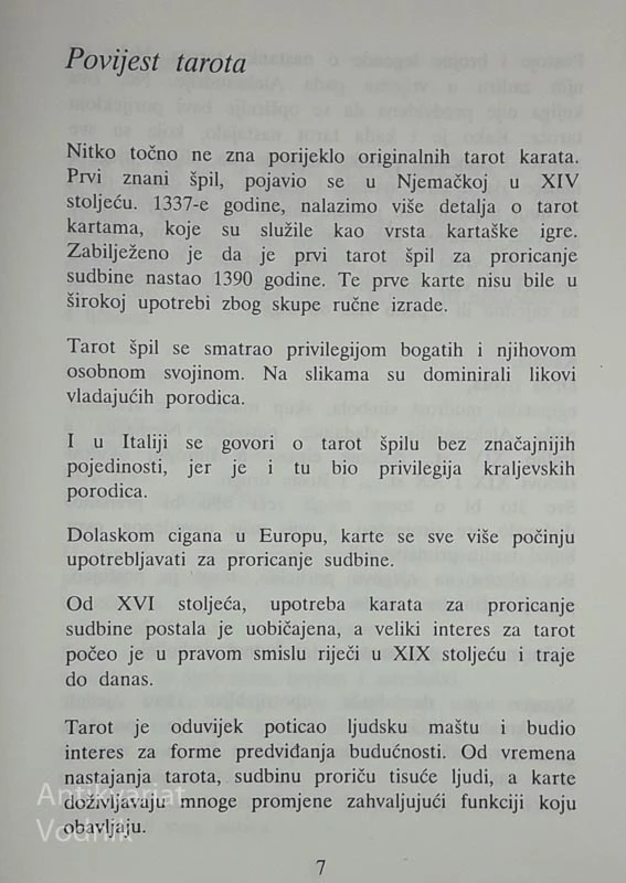 TAROT, Nera