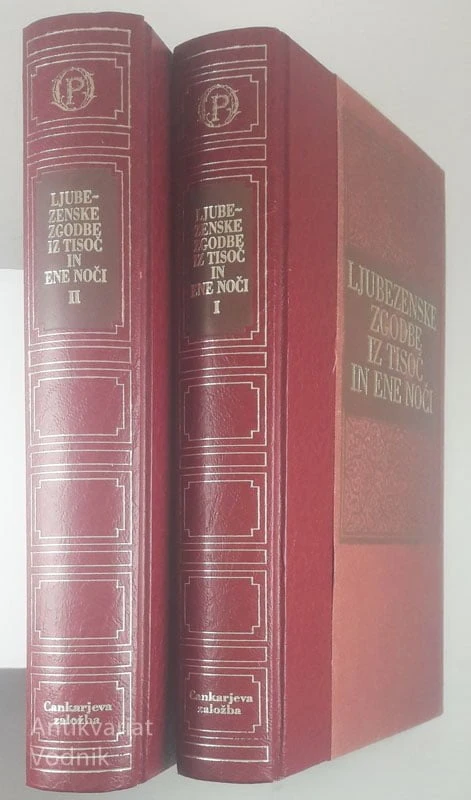 LJUBEZENSKE ZGODBE IZ TISOČ IN ENE NOČI –  I. in II. knjiga