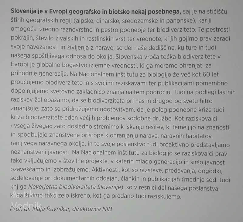 NEVERJETNA BIODIVERZITETA SLOVENIJE, Davorin Tome in Maja Opalički Slabe