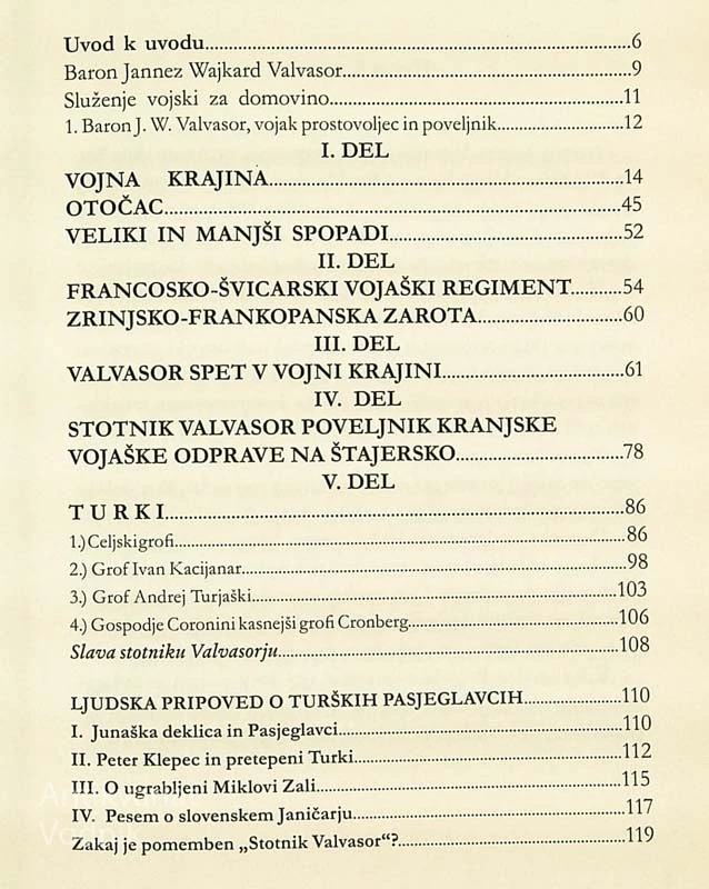 STOTNIK VALVASOR, Vinko Korošak