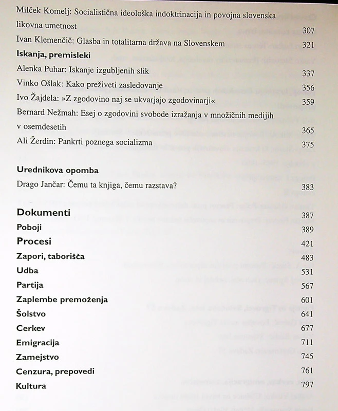 TEMNA STRAN MESECA – KRATKA ZGODOVINA TOTALITARIZMA V SLOVENIJI 1945-1990