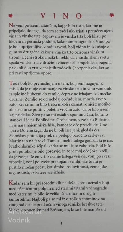 VINSKI BREVIR: KAKO RAZUMETI VINO, Drago Medved