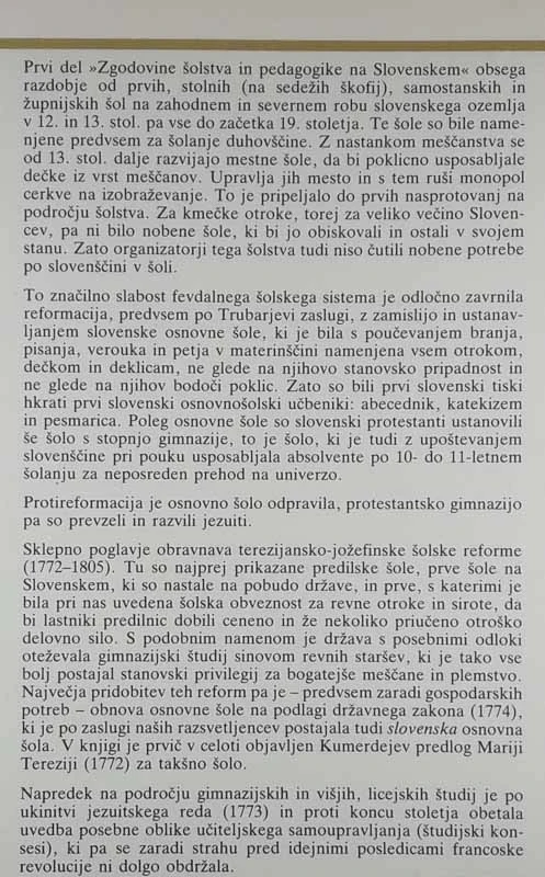 ZGODOVINA ŠOLSTVA IN PEDAGOGIKE NA SLOVENSKEM, Vlado Schmidt