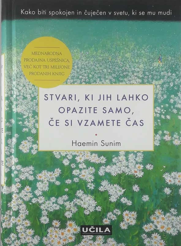 STVARI, KI JIH LAHKO OPAZITE SAMO, ČE SI VZAMETE ČAS, Haemin Sunim