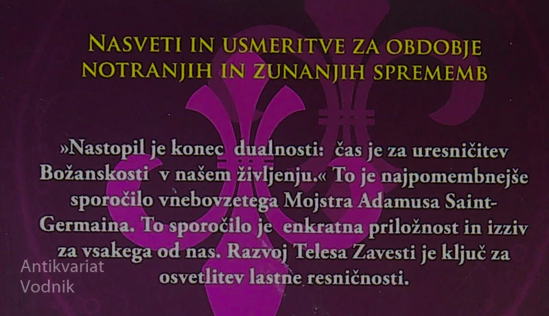 ŽIVITE SVOJO BOŽANSKOST, Adam Saint-Germain